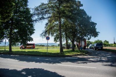 Korb: Kind im Auto eingeschlossen - Feuerwehr muss helfen